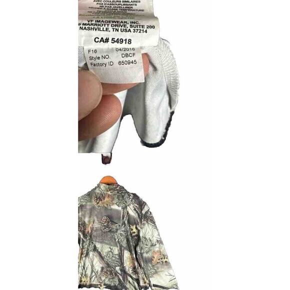 Seattle Seahawks Size XL NFL Camo TX3 Cool Quarter Zip Jacket Mens Activewear - Picture 7 of 7